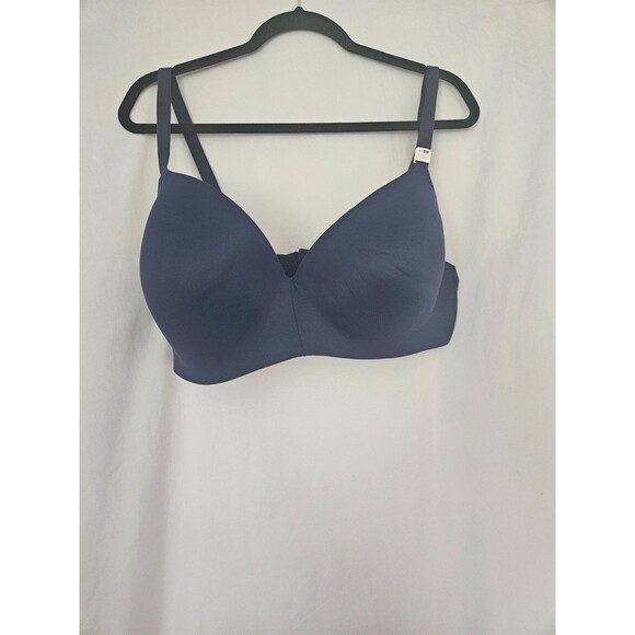 PINK Victoria's Secret Marzipan Script 40DD Wear Everywhere Wireless Lined Bra - Picture 1 of 7